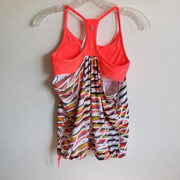 NWT Fabletics Neon Abstract Norwalk Tank - Picture 4 of 5